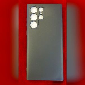 Soft Black S22 Ultra Phone Case